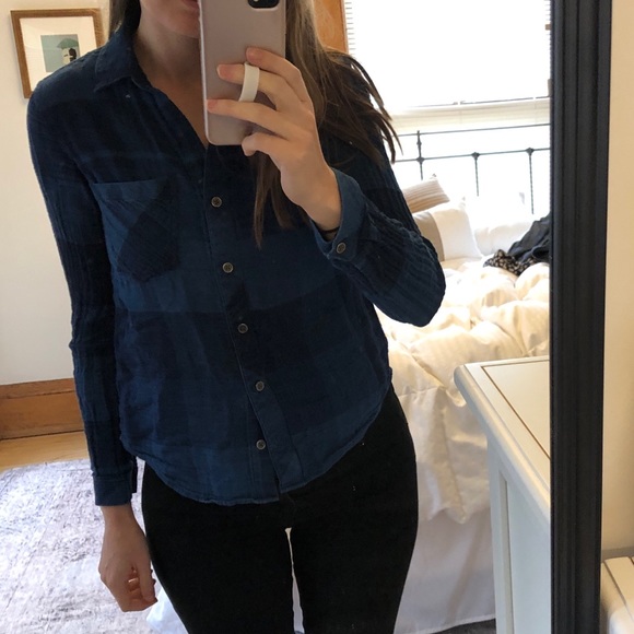 VGUC Anthropologie Cloth & Stone Mireille shirt - Picture 5 of 5